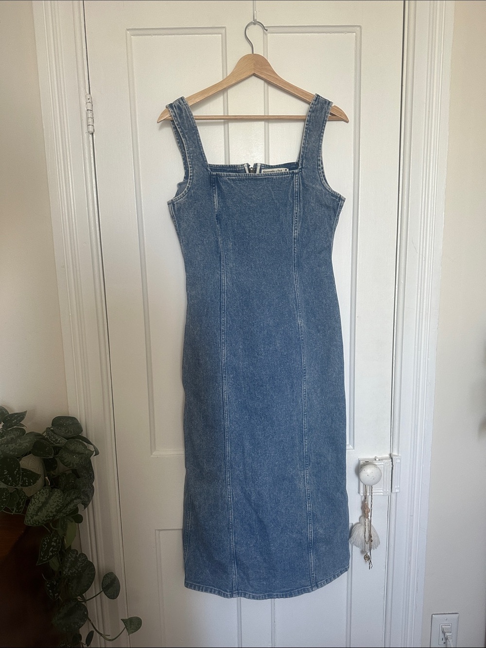 Abercrombie & Fitch Light Blue Denim Dress